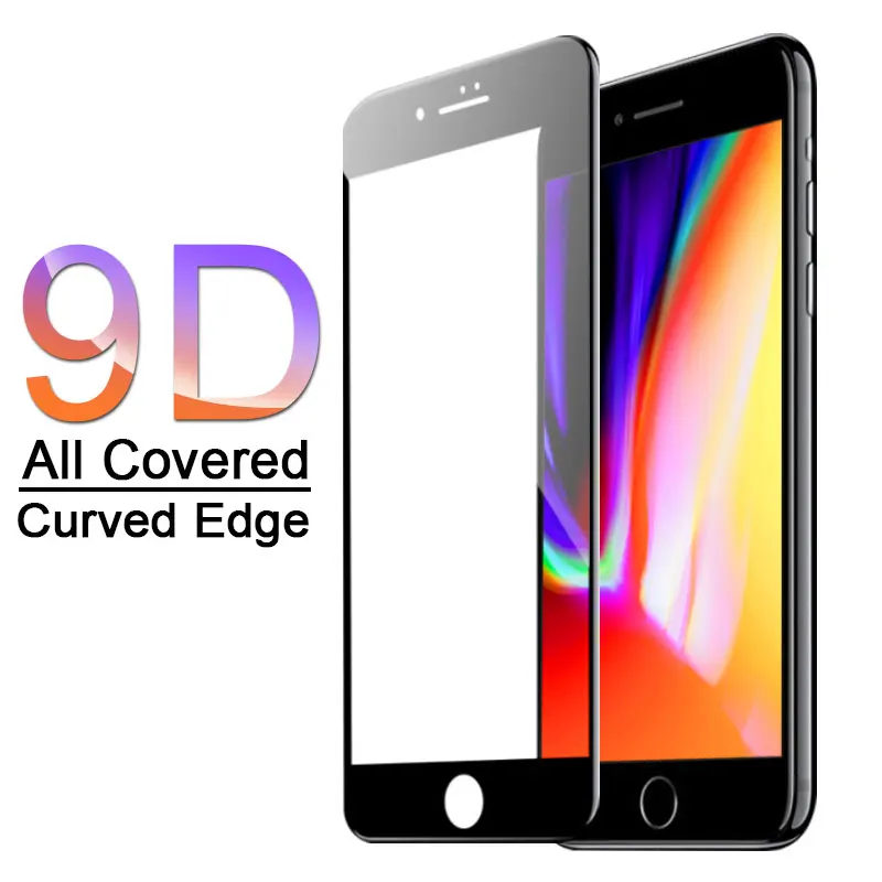 9D Curved Edge Full Screen Protector For iPhone 6S 7 8 6 X XS Tempered Glass On For iPhone X 6S 7 8 6 Plus Protective Glass Film
9D Curved Edge Full Screen Protector For iPhone 6S 7 8 6 X XS Tempered Glass On For iPhone X 6S 7 8 6 Plus Protective Glass Film