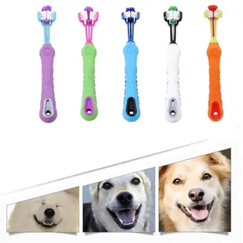 Three Sided Pet Cleaning Brush Dog ToothBrush Teeth Care Dog Cat Cleaning
Three Sided Pet Cleaning Brush Dog ToothBrush Teeth Care Dog Cat Cleaning