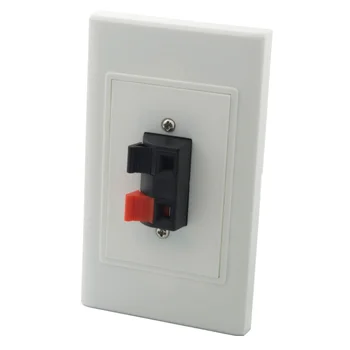 1 Gang Screwless Spring Clip Style 1.0 2.0 3.0 4.0 5.0 Speaker Wall Plate Sound Box Face Plate
1 Gang Screwless Spring Clip Style 1.0 2.0 3.0 4.0 5.0 Speaker Wall Plate Sound Box Face Plate