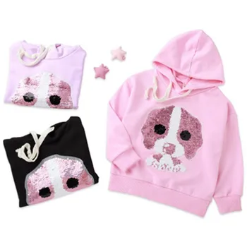 2 3 4 5 6 7 Years Girls Hoodies Fashion Color Changing Sequins Hooded Sweatshirts For Girls Casual Cartoon Toddler Kids Clothing
2 3 4 5 6 7 Years Girls Hoodies Fashion Color Changing Sequins Hooded Sweatshirts For Girls Casual Cartoon Toddler Kids Clothing