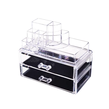 1pc Makeup Organizer Large Capacity Stackable Transparent Make Up Cosmetic Jewelry Storage Box Organizer Countertop
1pc Makeup Organizer Large Capacity Stackable Transparent Make Up Cosmetic Jewelry Storage Box Organizer Countertop
