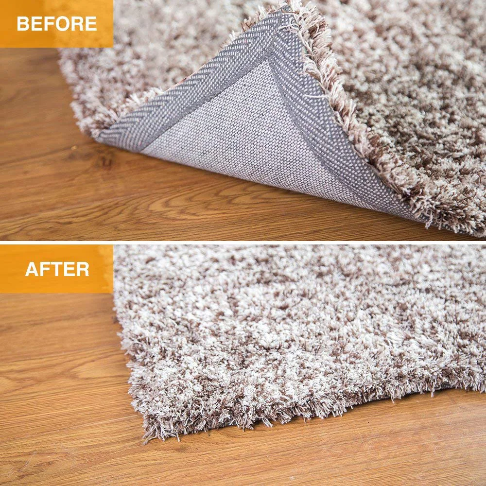4Pcs/Set Silicone Carpet Grip Anti-Skid Carpet Mat Rug Grippers Reuseable Washable Mat Grip Non-Slip Carpet Fixed Sticker
4Pcs/Set Silicone Carpet Grip Anti-Skid Carpet Mat Rug Grippers Reuseable Washable Mat Grip Non-Slip Carpet Fixed Sticker