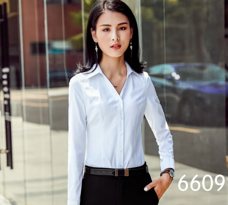 V Neck Stand Square Collar 2018 Autumn Women Blouse Shirt Long Sleeve Formal Office Ladies Blouses Top Fashion New Female Blusa
V Neck Stand Square Collar 2018 Autumn Women Blouse Shirt Long Sleeve Formal Office Ladies Blouses Top Fashion New Female Blusa