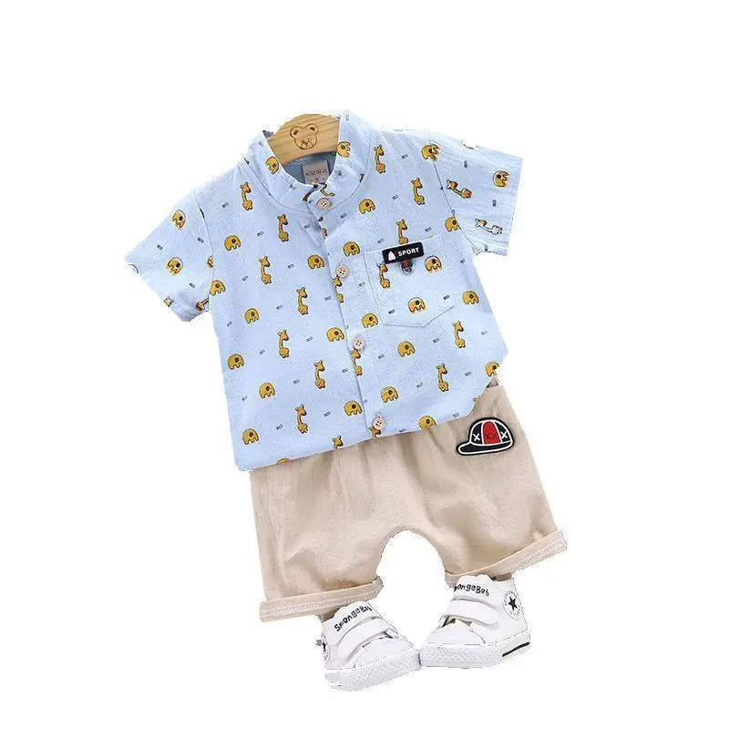Summer Children Baby Boys Girls Cotton Clothes Kids Cartoon T-Shirt Shorts 2pcs/Sets Toddler Fashion Clothing Infant Tracksuits
Summer Children Baby Boys Girls Cotton Clothes Kids Cartoon T-Shirt Shorts 2pcs/Sets Toddler Fashion Clothing Infant Tracksuits