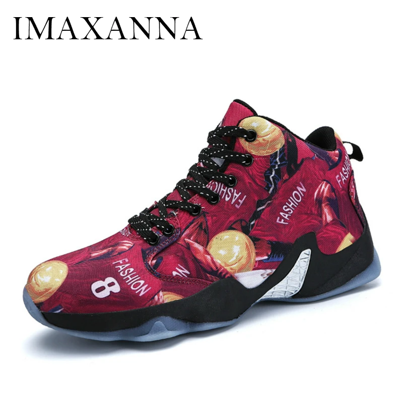 IMAXANNA New Mens Basketball Shoes 2019 Fashion Arrival Man Breathable Basketball Non-slip Professional Sneakers Shoes Plus Size
IMAXANNA New Mens Basketball Shoes 2019 Fashion Arrival Man Breathable Basketball Non-slip Professional Sneakers Shoes Plus Size
