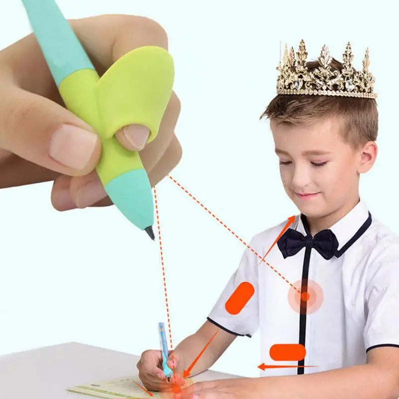 3pcs Children kids Grip Silicone Ergonomic Pencil Holder Posture Correction practice Training random color
3pcs Children kids Grip Silicone Ergonomic Pencil Holder Posture Correction practice Training random color