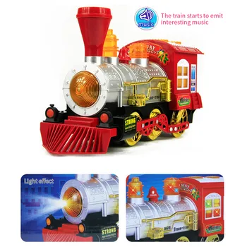 Diecasts Steam Train Classic Electric Vehicles Dynamic Track Train Set Blowing Bubble Simulation Model Toy For Children Toy Set
Diecasts Steam Train Classic Electric Vehicles Dynamic Track Train Set Blowing Bubble Simulation Model Toy For Children Toy Set