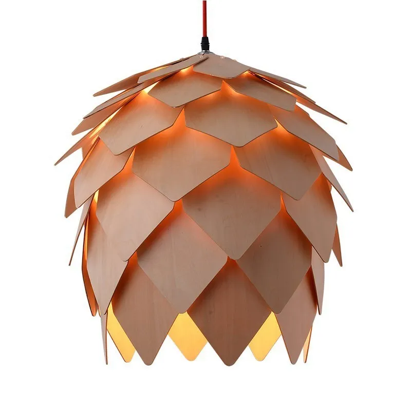 Novelty Led Pinecone Lamp Art Oak Wooden Pendant Lights Creative Pineal Fixtures Luminaire Handmade Hanging Light Dining Room
Novelty Led Pinecone Lamp Art Oak Wooden Pendant Lights Creative Pineal Fixtures Luminaire Handmade Hanging Light Dining Room