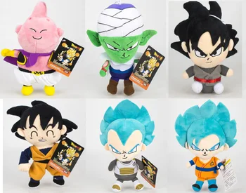 6pcs/set Dragon Ball Z Figures Plush Doll Super Saiyan God Son Goku,Buu, Vegeta ,Piccolo Figure Soft Plush Doll Model Toys
6pcs/set Dragon Ball Z Figures Plush Doll Super Saiyan God Son Goku,Buu, Vegeta ,Piccolo Figure Soft Plush Doll Model Toys