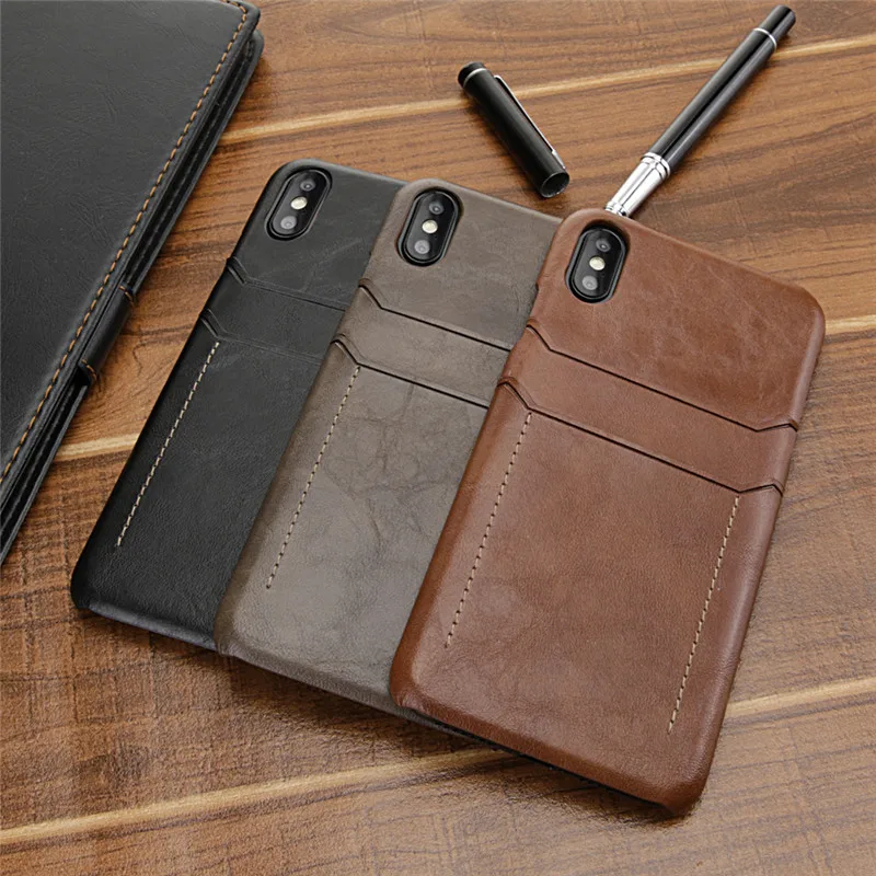 Slim Luxury Leather For iPhone XS MAX XR Case Back Cover Protective Card Holder For iPhone XS MAX XR X 8 7 6S 6 Plus Case
Slim Luxury Leather For iPhone XS MAX XR Case Back Cover Protective Card Holder For iPhone XS MAX XR X 8 7 6S 6 Plus Case