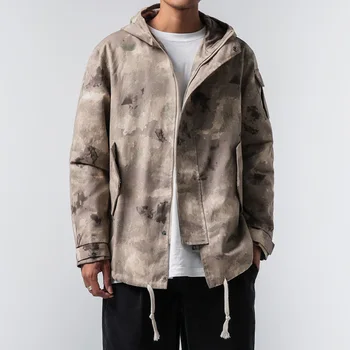 2019 New Mens Harajuku streetwear military jacket men camouflage Army Tactical Camo Clothing Male Hooded coat 5XL A9101
2019 New Mens Harajuku streetwear military jacket men camouflage Army Tactical Camo Clothing Male Hooded coat 5XL A9101