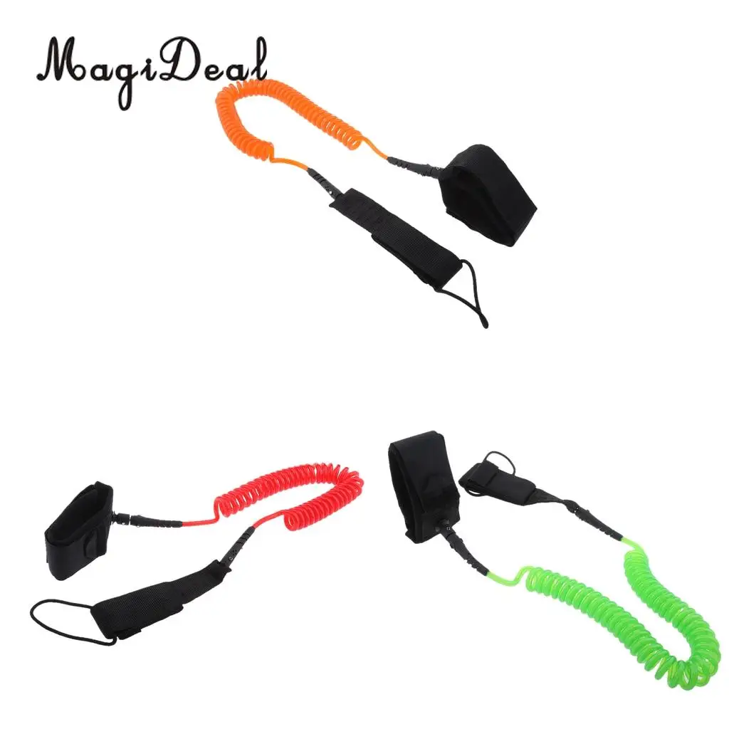 Heavy Duty 8ft Spiral Coiled TPU Surfboard Leash Surf SUP Leg Rope & Double Stainless Steel Swivels, Padded Neoprene Ankle Strap
Heavy Duty 8ft Spiral Coiled TPU Surfboard Leash Surf SUP Leg Rope & Double Stainless Steel Swivels, Padded Neoprene Ankle Strap