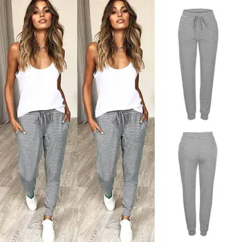 2018 Summer Casual New Arrive Women Ladies Pencil Pants Elastic Waist Belt Striped High Waist Long Pants Size S/M/L/XL
2018 Summer Casual New Arrive Women Ladies Pencil Pants Elastic Waist Belt Striped High Waist Long Pants Size S/M/L/XL