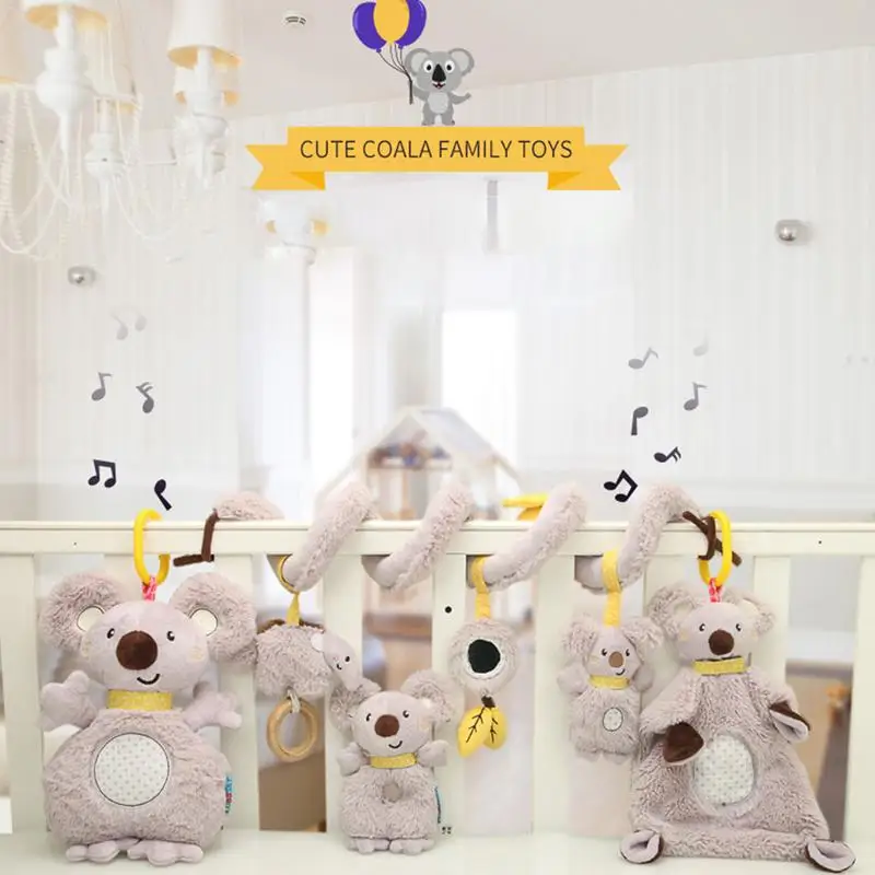 Lovely Koala Baby Rattles Comfort Towel Baby Comforting Plush Toys Koala Soothing Towel Toddle Comforting Toys
Lovely Koala Baby Rattles Comfort Towel Baby Comforting Plush Toys Koala Soothing Towel Toddle Comforting Toys