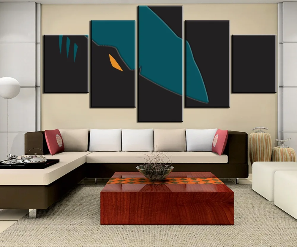 5 Piece HD Print Large Ice Hockey Sport Shark Logo Painting Canvas Wall Art Picture Home Decoration Living Room Canvas Painting
5 Piece HD Print Large Ice Hockey Sport Shark Logo Painting Canvas Wall Art Picture Home Decoration Living Room Canvas Painting