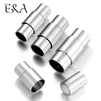 Stainless Steel Magnetic Clasp Hole 5mm 6mm 7mm Mirror Polished Leather Cord Magnet Clasps DIY Bracelet Jewelry Making Supplies
Stainless Steel Magnetic Clasp Hole 5mm 6mm 7mm Mirror Polished Leather Cord Magnet Clasps DIY Bracelet Jewelry Making Supplies