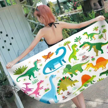 3D Printed Cartoon dinosa Microfiber rectangle Beach Towel for Adults Child Summer Toalla Yoga Mat T481
3D Printed Cartoon dinosa Microfiber rectangle Beach Towel for Adults Child Summer Toalla Yoga Mat T481