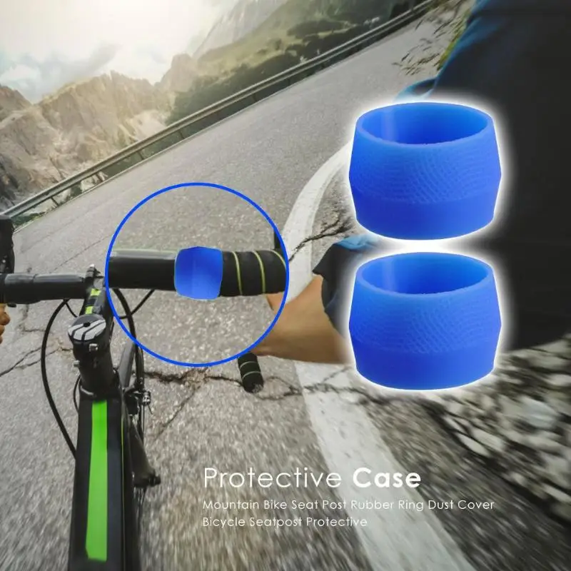 Mountain Bike Anti-slip fixing Rubber Ring Dust Cover Cycling Silicone Bicycle handlebar Collar Protective Case Bike Accessories
Mountain Bike Anti-slip fixing Rubber Ring Dust Cover Cycling Silicone Bicycle handlebar Collar Protective Case Bike Accessories