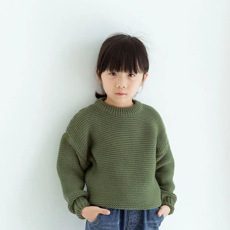 Knit Sweater Baby Girl Spring Autumn Winter 2019 New Thick Teen Girls Sweaters Purple Green Beige Brown Tops Kids Clothing
Knit Sweater Baby Girl Spring Autumn Winter 2019 New Thick Teen Girls Sweaters Purple Green Beige Brown Tops Kids Clothing
