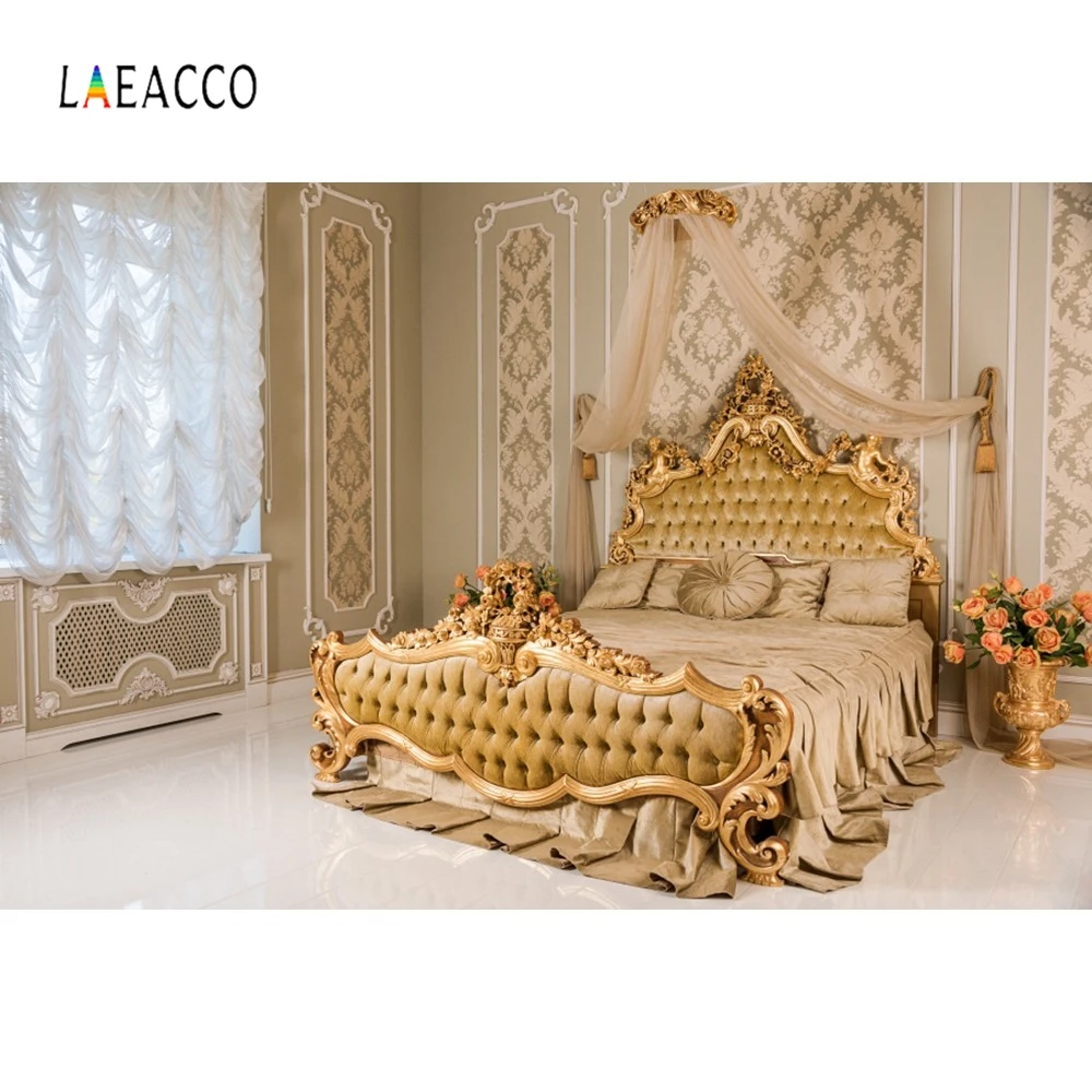 Laeacco Royal Headboard Bedroom Boudoir Curtain Photography Backgrounds Customized Photographic Backdrops For Photo Studio
Laeacco Royal Headboard Bedroom Boudoir Curtain Photography Backgrounds Customized Photographic Backdrops For Photo Studio