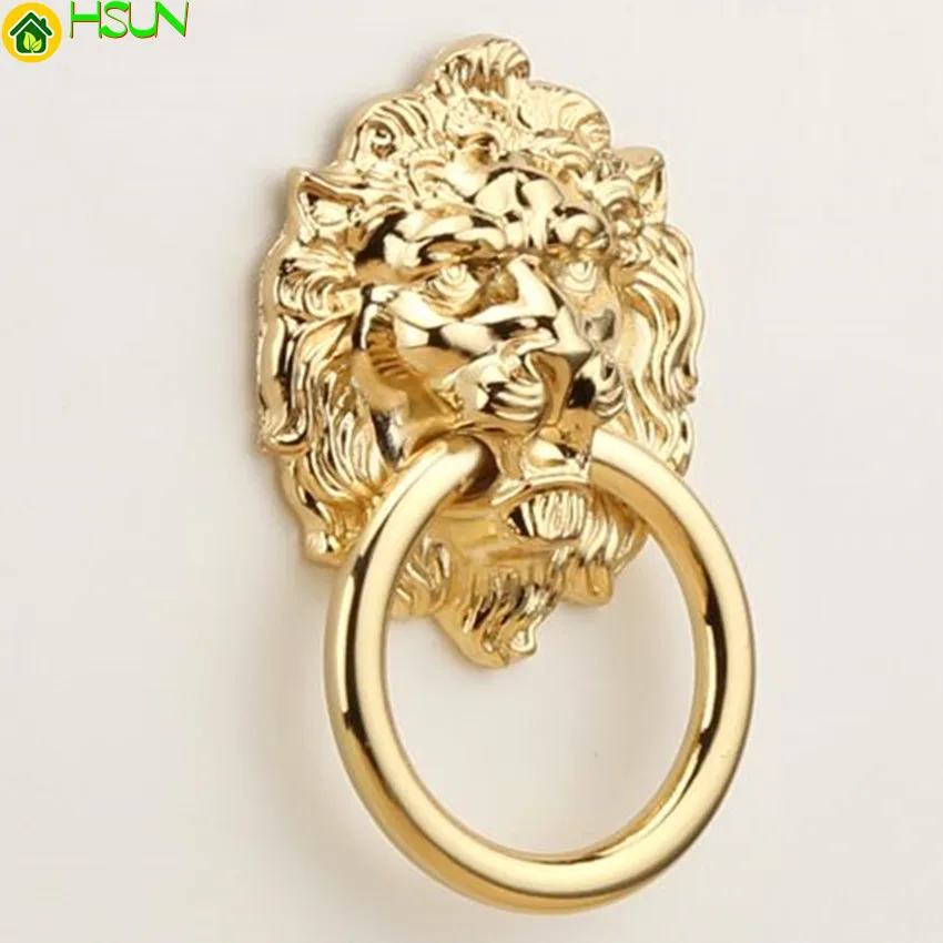 Vintage Fashion Gold Lionhead Furniture Knobs Gold Drawer Cabinet Knobs Pulls Gold Drop Rings Dresser Door Pulls Handles Bronze
Vintage Fashion Gold Lionhead Furniture Knobs Gold Drawer Cabinet Knobs Pulls Gold Drop Rings Dresser Door Pulls Handles Bronze