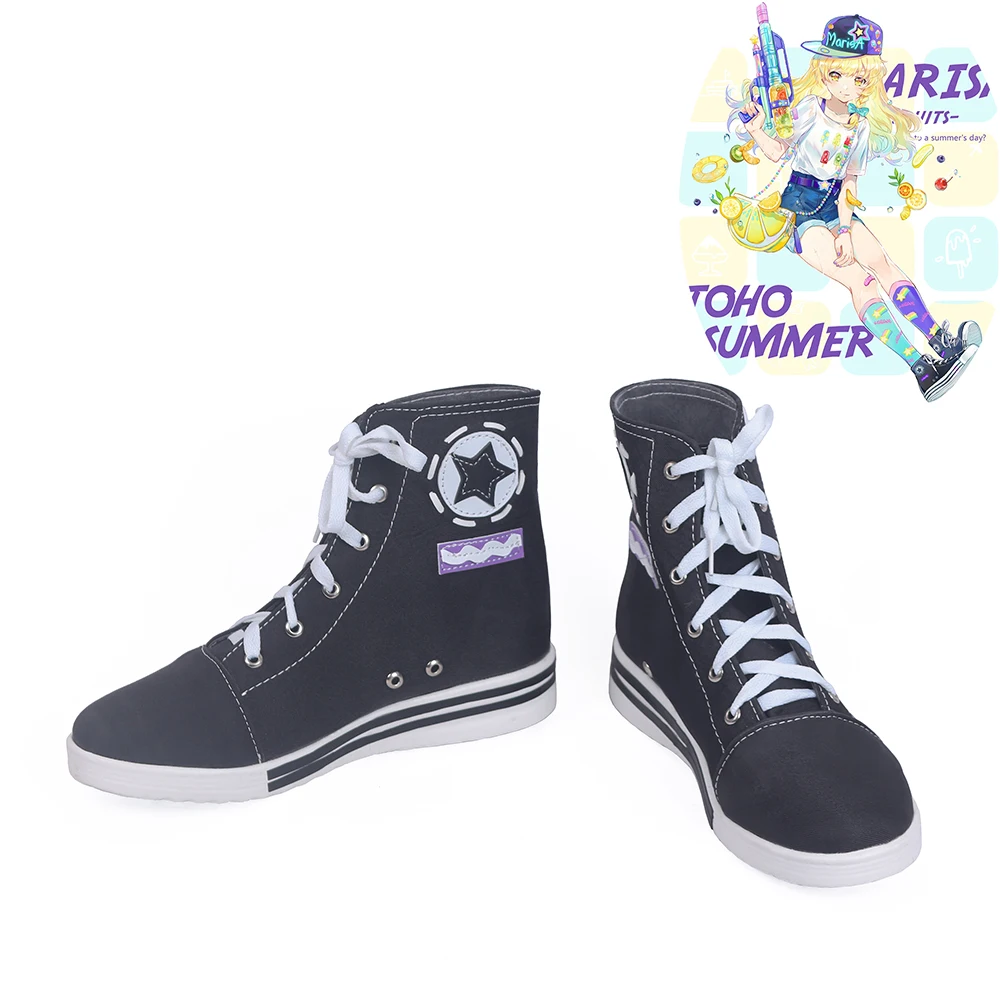 Touhou Project Toho летние женские сапоги для косплея Kirisame Marisa | Тематическая одежда и
