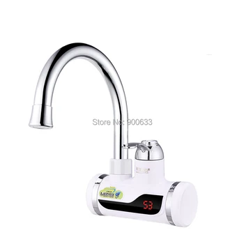 Kitchen Tankless Water Heater 220v Electric Water Heater EU Plug Digital Display Electric Water Heater Tap Ins Lateral Influent
Kitchen Tankless Water Heater 220v Electric Water Heater EU Plug Digital Display Electric Water Heater Tap Ins Lateral Influent