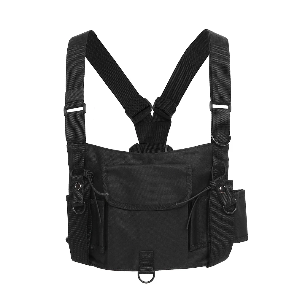 Multi-function Tactic Radio Pocket Chest Rig Harness Vest Pocket Call Equipment Combat Games Hunting Vest
Multi-function Tactic Radio Pocket Chest Rig Harness Vest Pocket Call Equipment Combat Games Hunting Vest