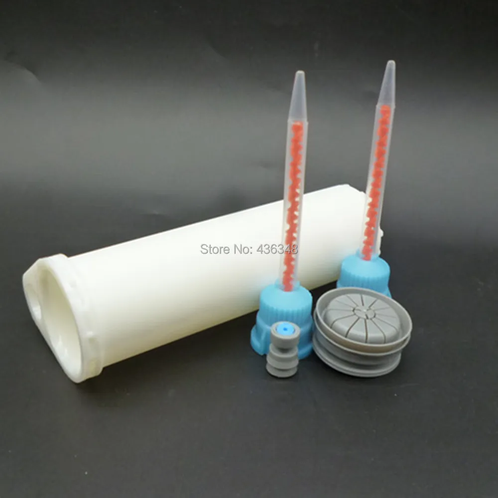 50ml 10:1 Epoxy Resin Dispenser AB Glue Dual Cartridge Empty + 2pcs Static Mixer Mixing Nozzles
50ml 10:1 Epoxy Resin Dispenser AB Glue Dual Cartridge Empty + 2pcs Static Mixer Mixing Nozzles