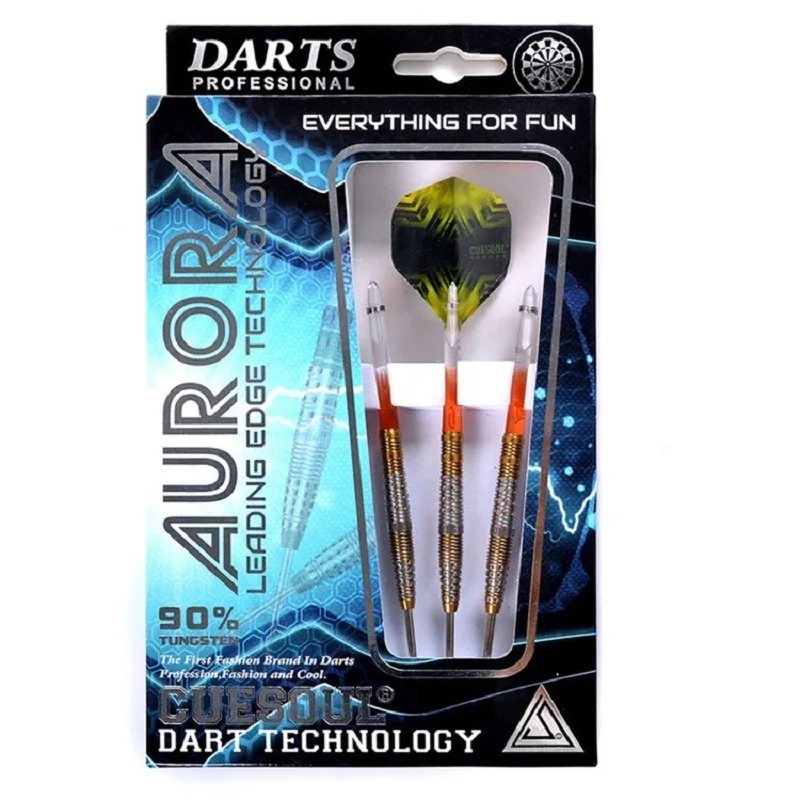 CUESOUL Steel Tip Darts 27g 145mm With 90% Tungsten For Professional Dardos Dartboard Games
CUESOUL Steel Tip Darts 27g 145mm With 90% Tungsten For Professional Dardos Dartboard Games