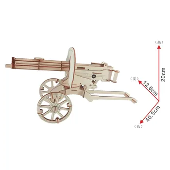 Nulong Laser Cutting 3D Wooden Puzzle 3D wood Jigsaw Puzzle Woodcraft Assembly Kit - Heavy Machine Gun with 53pcs Parts
Nulong Laser Cutting 3D Wooden Puzzle 3D wood Jigsaw Puzzle Woodcraft Assembly Kit - Heavy Machine Gun with 53pcs Parts