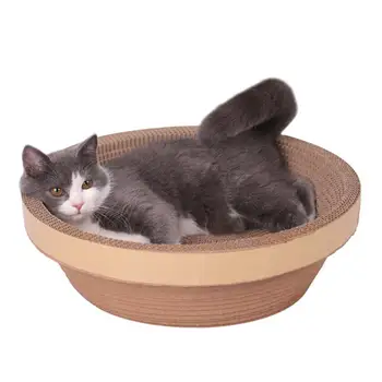 Cat Toys Cat Scratch Board Bowl Shaped Scratching Posts Kitten Corrugated Paper Pad Cats Grinding Nail Scraper Mat Mattress p40
Cat Toys Cat Scratch Board Bowl Shaped Scratching Posts Kitten Corrugated Paper Pad Cats Grinding Nail Scraper Mat Mattress p40