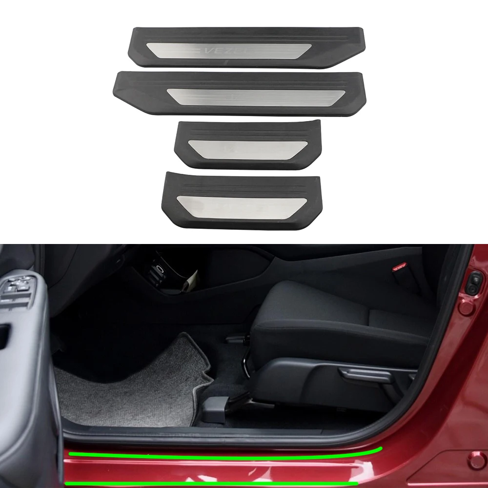 For Honda Vezel HR-V HRV 2014 - 2018 ABS and Stainless Steel Car Door Sill Scuff Plate Door Protection Cover Accessories
For Honda Vezel HR-V HRV 2014 - 2018 ABS and Stainless Steel Car Door Sill Scuff Plate Door Protection Cover Accessories
