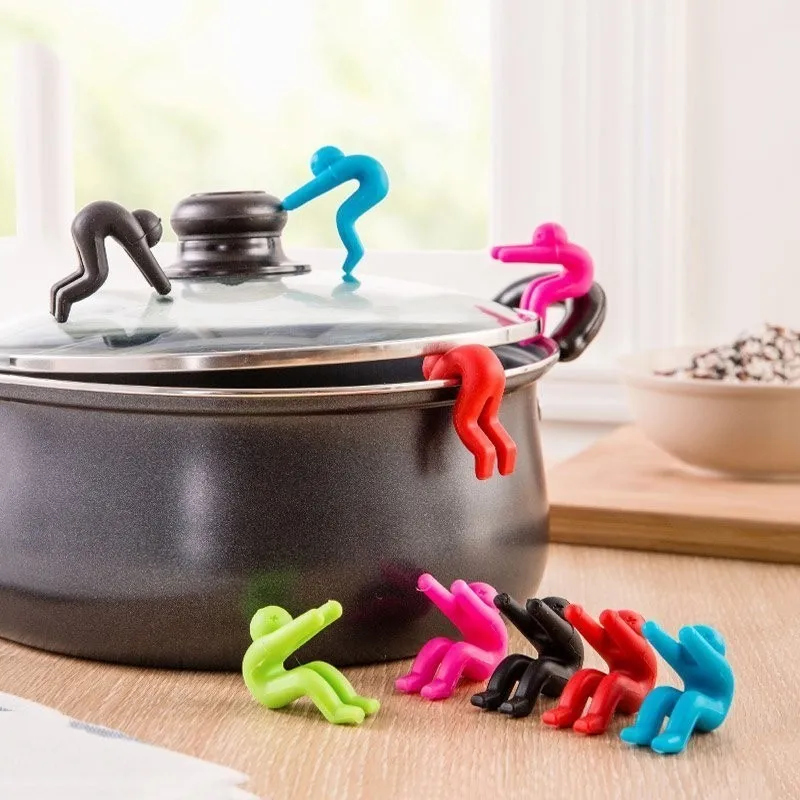 Creative Silicone Universial Anti-over Flow Phone Bracket Raise Lid Prevents Soup Pot Overflow Tools Pot Rack Kitchen Gadget
Creative Silicone Universial Anti-over Flow Phone Bracket Raise Lid Prevents Soup Pot Overflow Tools Pot Rack Kitchen Gadget