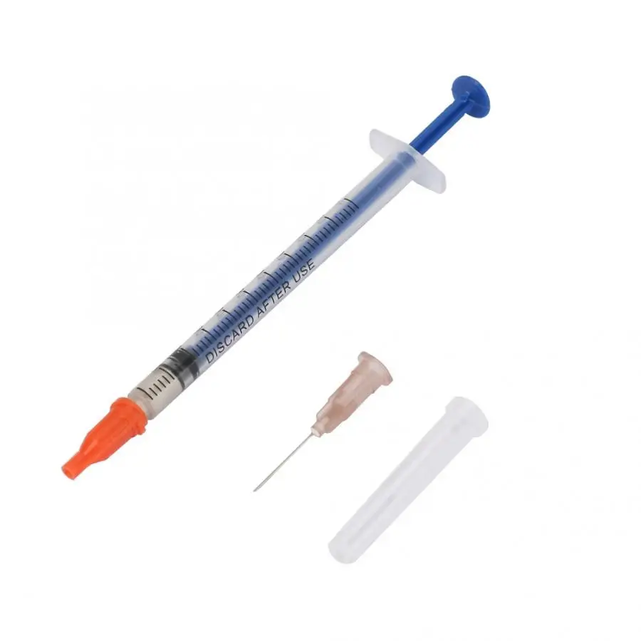 1Pcs 0.1mL/0.4mL Conductive Silver Paste Syringe Quick Dry Silver Grease Wire Glue Paste Adhesive Paint for Keyboard PCB Repair 
1Pcs 0.1mL/0.4mL Conductive Silver Paste Syringe Quick Dry Silver Grease Wire Glue Paste Adhesive Paint for Keyboard PCB Repair
