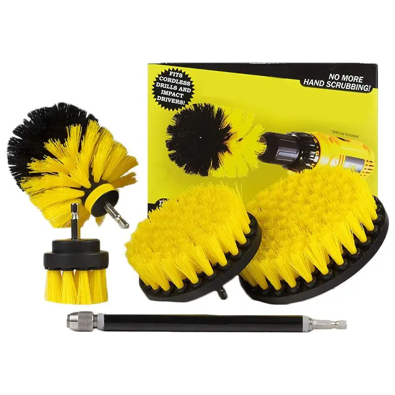 5PCS Power Scrubber Brush For Car Home Bathroom Drill Scrubber Brush For Cleaning Cordless Drill Auto Car Tires Cleaning Kit
5PCS Power Scrubber Brush For Car Home Bathroom Drill Scrubber Brush For Cleaning Cordless Drill Auto Car Tires Cleaning Kit