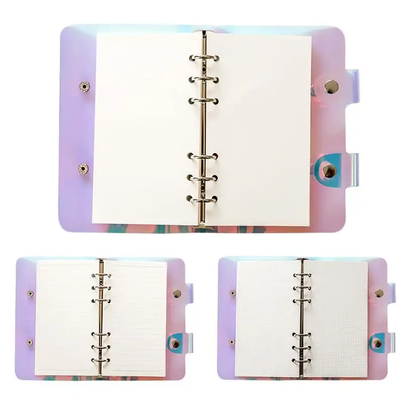 Color Transparent Notebook Loose-leaf Notebook With Rainbow Soft PVC Notebook Cover Case The Best Gift
Color Transparent Notebook Loose-leaf Notebook With Rainbow Soft PVC Notebook Cover Case The Best Gift