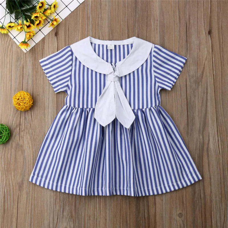 Children Princess Sundress Summer Dress 2019 Children Short Sleeve Casual Dress Striped Print Dresses Peter Pan Collar Dresses
Children Princess Sundress Summer Dress 2019 Children Short Sleeve Casual Dress Striped Print Dresses Peter Pan Collar Dresses