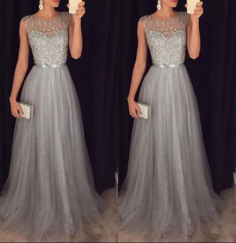 Women Sleeveless Empire Lace Long Maxi Dress Party Formal Wedding Prom Gown Dress Sequined Tulle Patchwork Princess Dress Hot
Women Sleeveless Empire Lace Long Maxi Dress Party Formal Wedding Prom Gown Dress Sequined Tulle Patchwork Princess Dress Hot