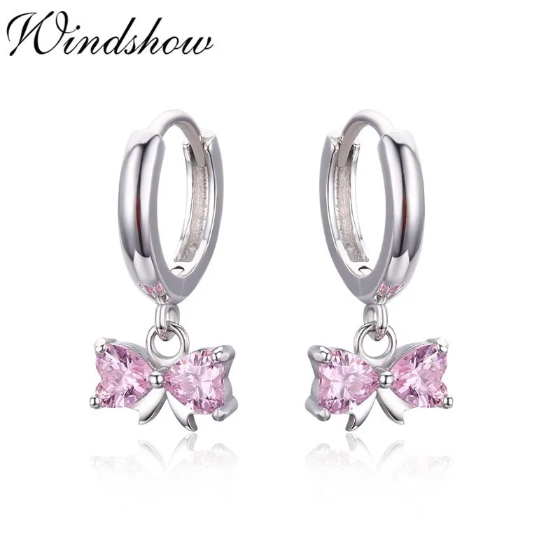 Cute 925 Sterling Silver Heart Bow CZ Charms Circle Small Loops Huggie Hoops Earrings For Women Jewelry Kids Girl Aros Oorbellen
Cute 925 Sterling Silver Heart Bow CZ Charms Circle Small Loops Huggie Hoops Earrings For Women Jewelry Kids Girl Aros Oorbellen