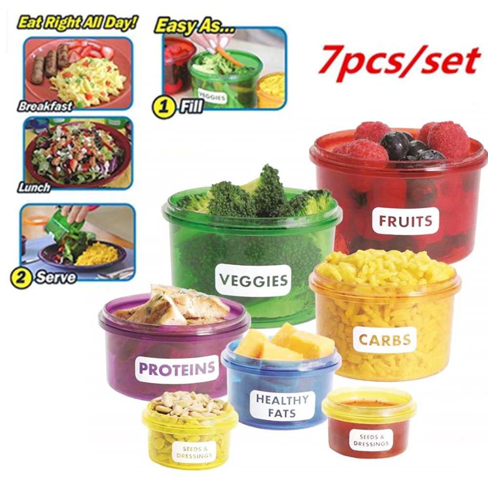 7Pcs/set Kitchen Storage Box Fresh Pot Container Box Fresh Bowl Control Food Box Eating Plan Nutrition Lunch Dinnerware
7Pcs/set Kitchen Storage Box Fresh Pot Container Box Fresh Bowl Control Food Box Eating Plan Nutrition Lunch Dinnerware