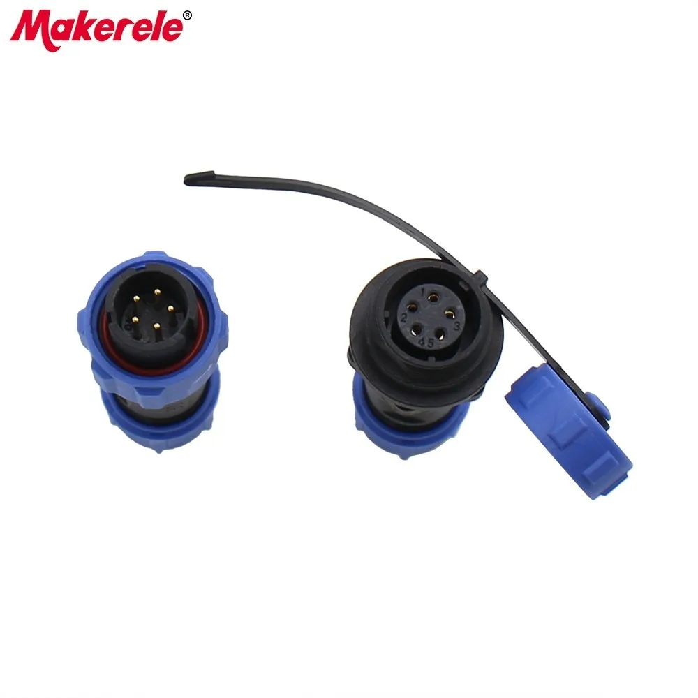 IP68 Aviation Waterproof Connectors Male And Female 13MM Butt Connector SD/SP13 5P Aeronautical Plug And Socket
IP68 Aviation Waterproof Connectors Male And Female 13MM Butt Connector SD/SP13 5P Aeronautical Plug And Socket