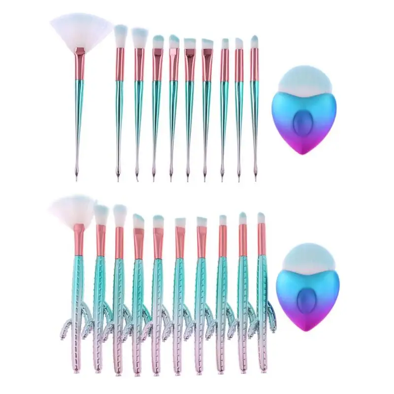 11pcs/set 2 Styles Dazzling Cactus Fan-shaped Cosmetic Makeup Brush Soft Nylon Brush Makeup Tools Makeup Brush Tools
11pcs/set 2 Styles Dazzling Cactus Fan-shaped Cosmetic Makeup Brush Soft Nylon Brush Makeup Tools Makeup Brush Tools