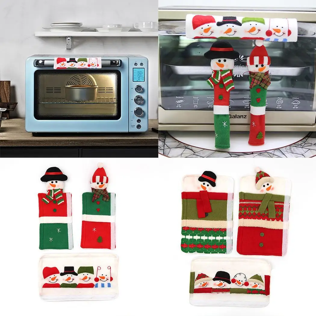 Anti-static Kitchen Decorations Christmas Microwave Oven Pack of Red Handle Cover Christmas, Party
Anti-static Kitchen Decorations Christmas Microwave Oven Pack of Red Handle Cover Christmas, Party