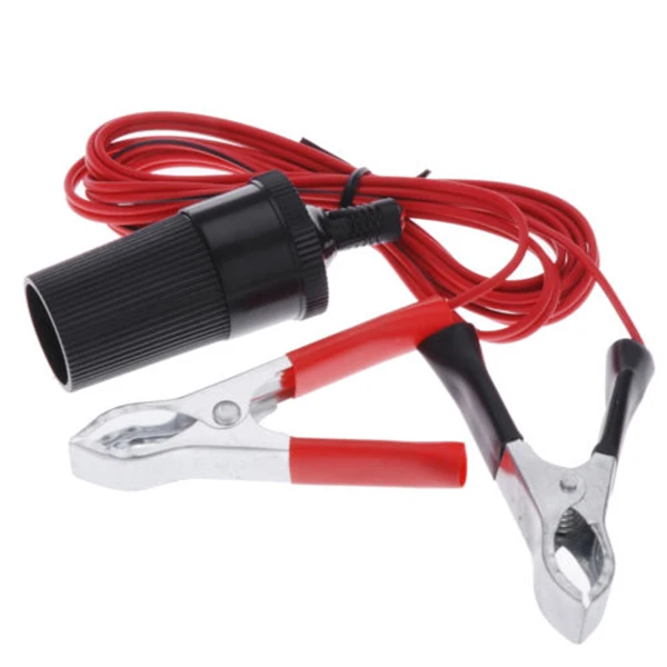 1pc Car Batery Alligator Clip On Terminals Clips Auto Cigarette Lighter Socket Cable Clamps Car-Styling Cord Cables Line
1pc Car Batery Alligator Clip On Terminals Clips Auto Cigarette Lighter Socket Cable Clamps Car-Styling Cord Cables Line