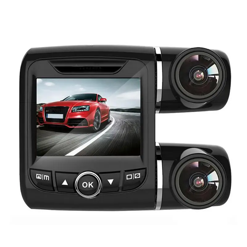 Driving Recorder Front and Rear Dual Camera 170 Wide Angle Camera Automobile Recorder HD Night Vision Hidden Recorder
Driving Recorder Front and Rear Dual Camera 170 Wide Angle Camera Automobile Recorder HD Night Vision Hidden Recorder