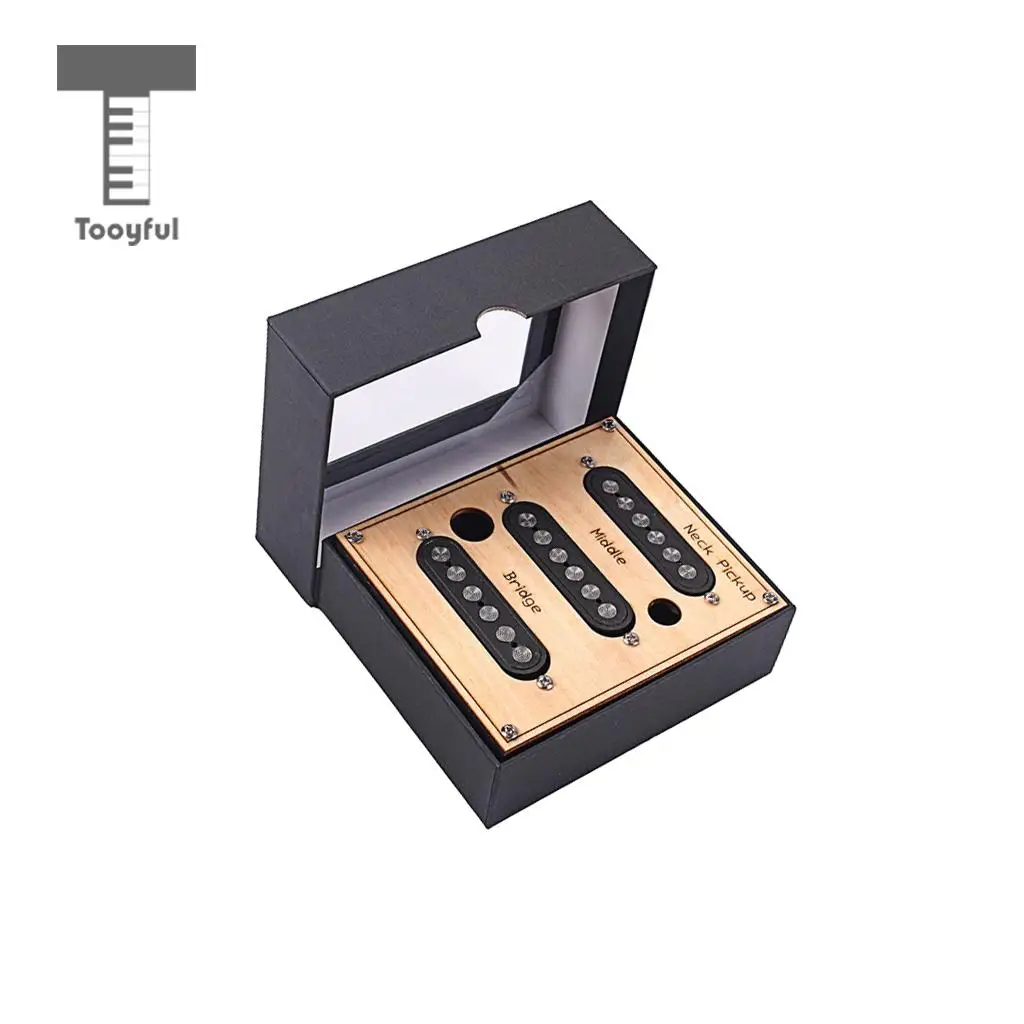 1 Set/3 Pcs Single Coil Pickup SSS Guitar Pickup With Mounting Screws for Stratocaster Strat Guitar Replacement Accessories
1 Set/3 Pcs Single Coil Pickup SSS Guitar Pickup With Mounting Screws for Stratocaster Strat Guitar Replacement Accessories