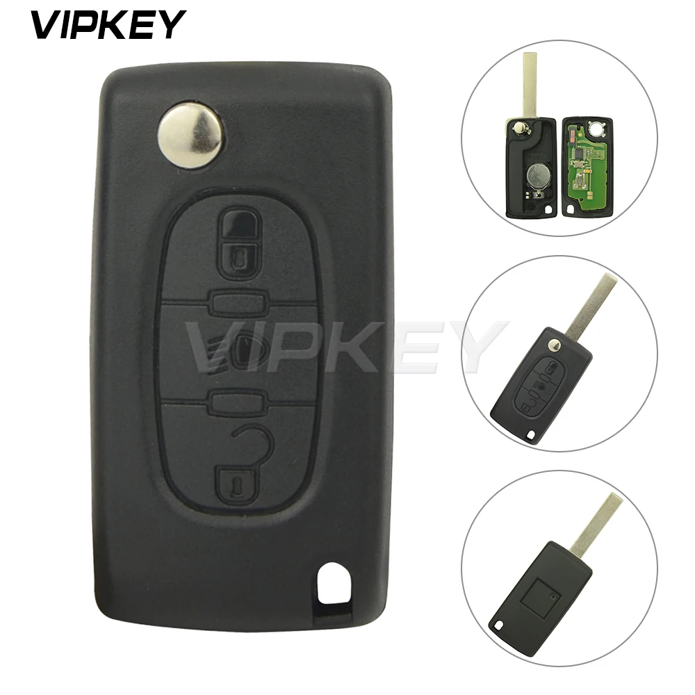Remotekey CE0536 FSK 3 Buttons HU83 434mhz PCF7961 Car Remote Key for CITROEN C2 C3 C4 C5 Berlingo Picasso Vehicle Control Alarm
Remotekey CE0536 FSK 3 Buttons HU83 434mhz PCF7961 Car Remote Key for CITROEN C2 C3 C4 C5 Berlingo Picasso Vehicle Control Alarm