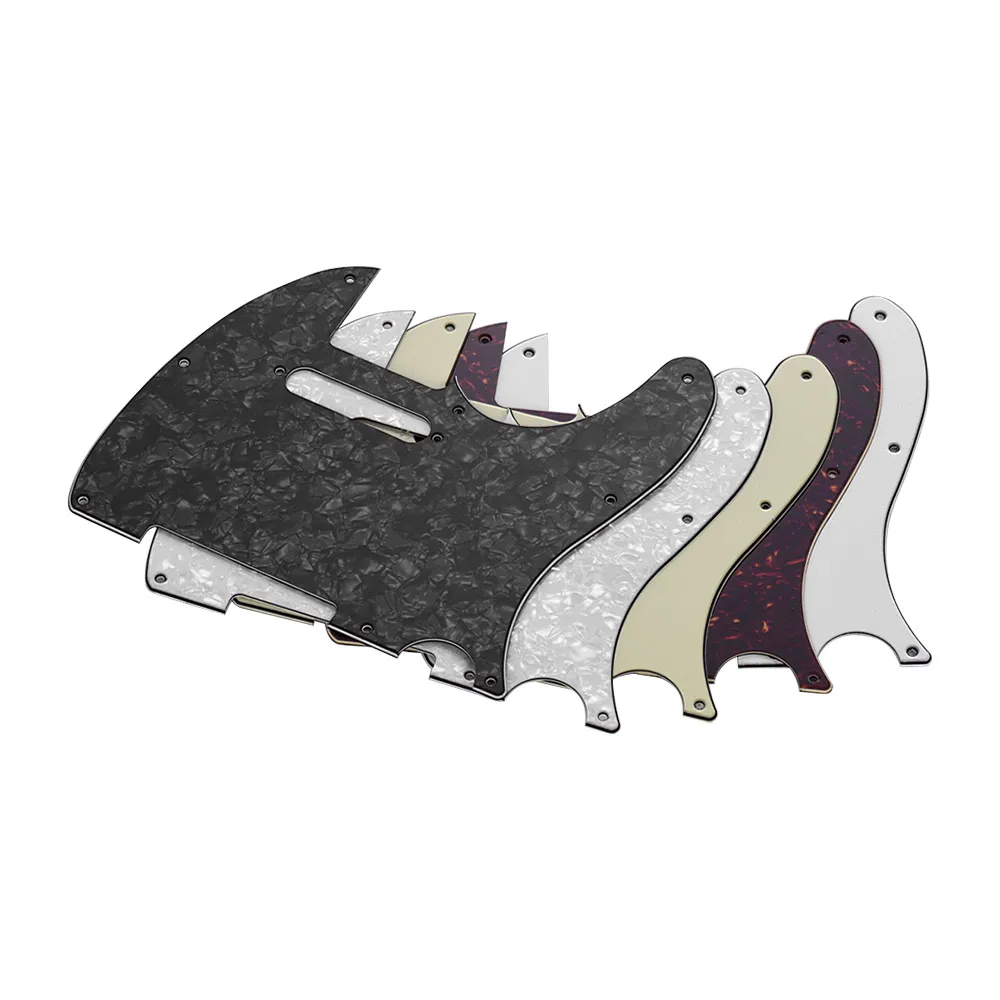 3Ply Electric Guitar Pickguard with Single Coil Pickup Hole for Telecaster Style Electric Guitar 5 Colors Guitar Parts
3Ply Electric Guitar Pickguard with Single Coil Pickup Hole for Telecaster Style Electric Guitar 5 Colors Guitar Parts