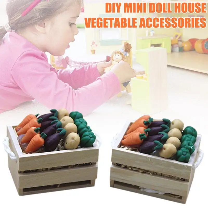 DIY Mini Dollhouse Simulation Vegetable Resin Accessories Play House Game for Children Kids
DIY Mini Dollhouse Simulation Vegetable Resin Accessories Play House Game for Children Kids